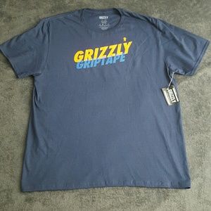 NWT GRIZZLY GRIP TAPE TSHIRT